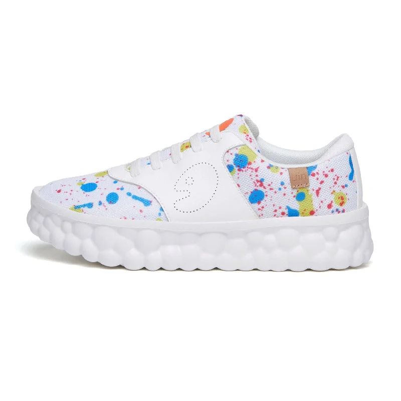 Spattering Las Ramblas II Women Striped Shoe Style  