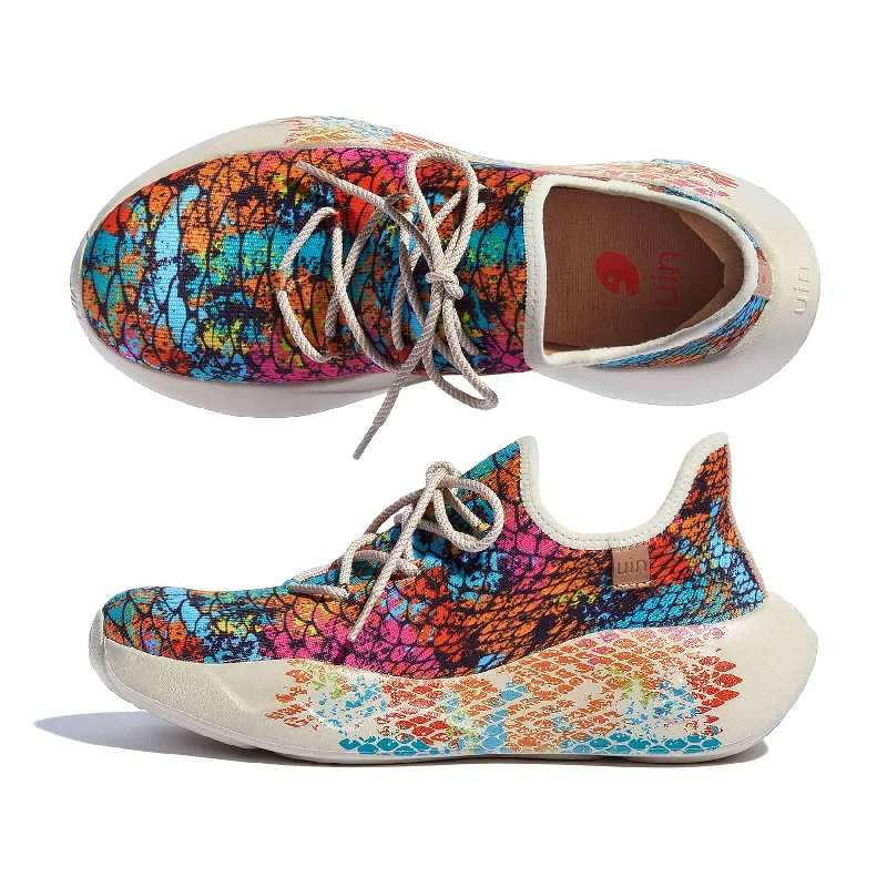 Colorful Scale San Sebastian II Women Patchwork Shoe Aesthetic  