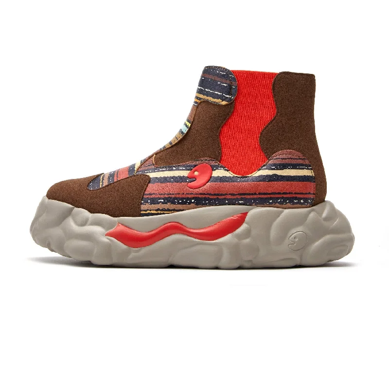 Screen Flicker Sanamolls III Women Mod Oxford Design  