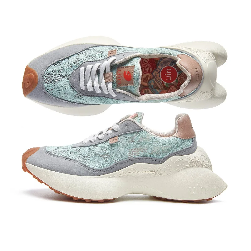 Dark Mint Lleida VII Women Patchwork Shoe Aesthetic  