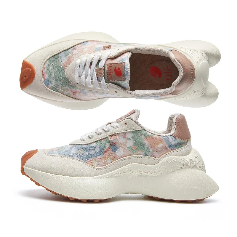Bloom in Spring Lleida VII Women Rubber - Sole Plimsoll Look  