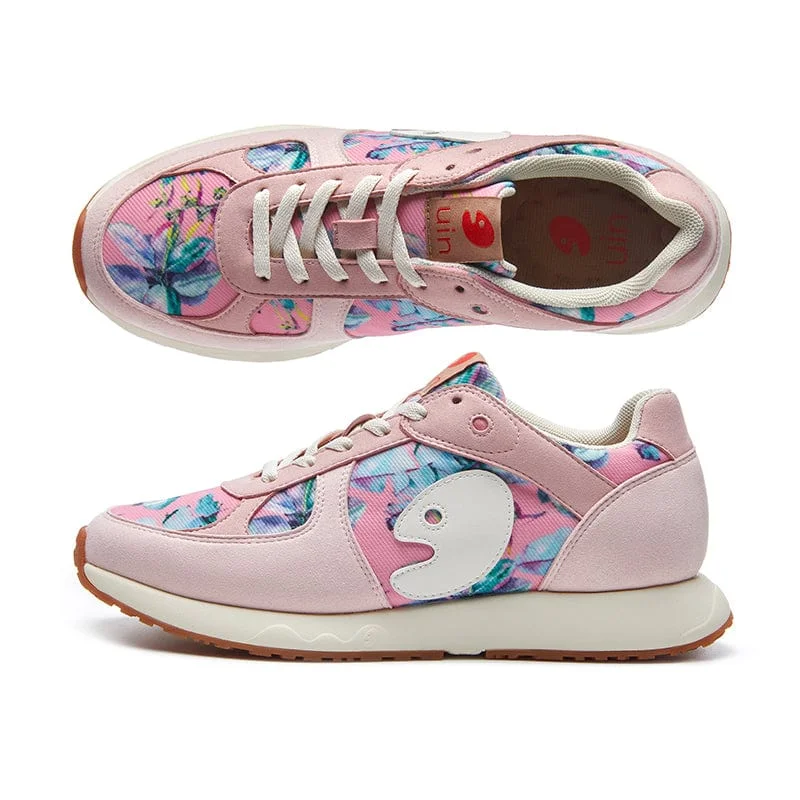 Pink Tropical Zone La Coruna I Women Open - Lacing Derby Look  