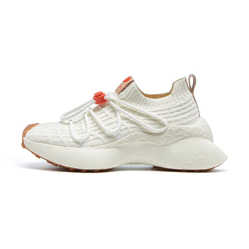 Bright White Lleida IV Women Single - Buckle Monk Look  