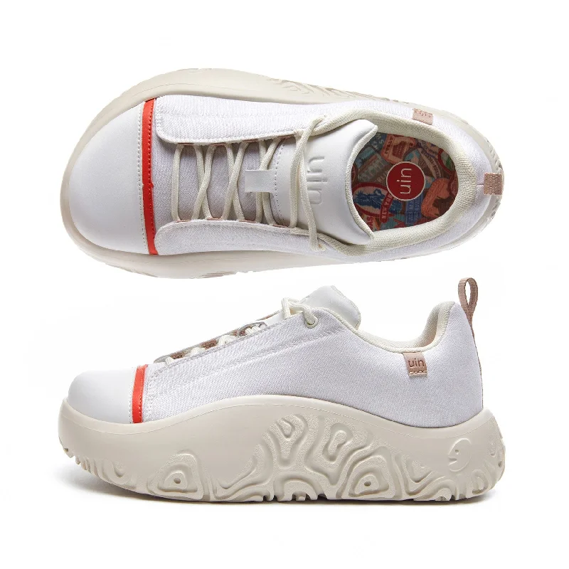 Bright White Vigo II Women Performance Running Sneaker Look  
