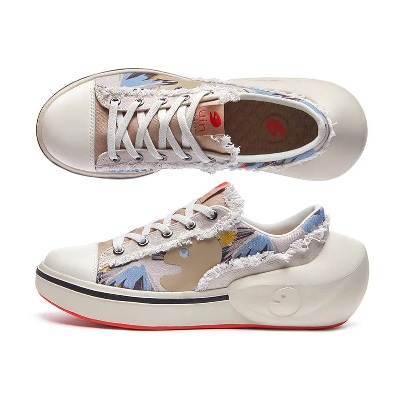 In the Bloom of Life Bilbao B2 Women Metallic Trim Shoe Design  