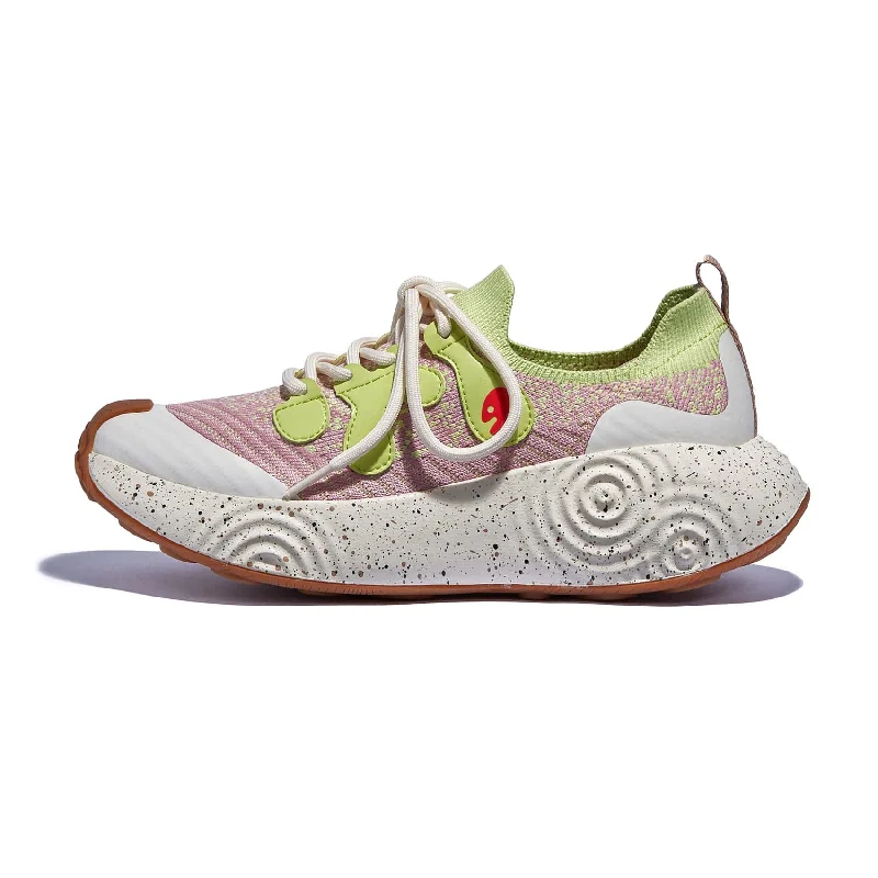 Raspberry Matcha Brava I Women Embroidered Cowboy Boot Design  