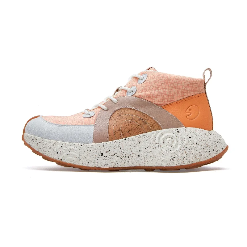 Tangerine Brava IV Women Combat - Inspired Military Boot Look  