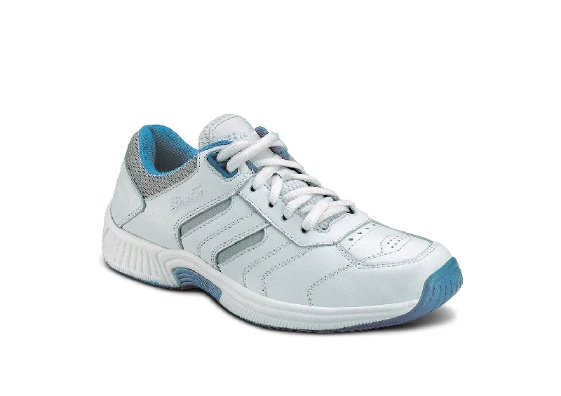Whitney - White Quilted Shoe Design  