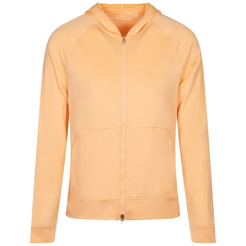 Womens Beaumont Full Zip Hoodie Orange Sorbet - SS24