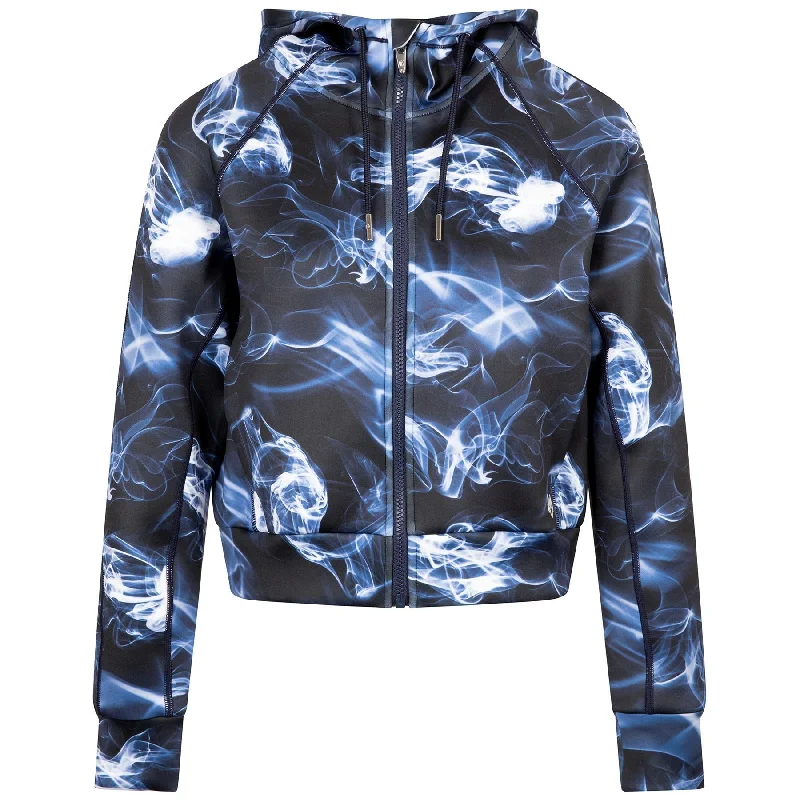 Womens Ghost Dancer Smoke Kristina Full Zip Hoodie Maltese - SU24