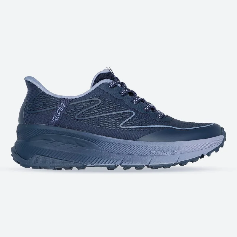 Women's Wide Fit Skechers 180157 Slip-ins Switch Back Sneakers Embroidered Cowboy Boot Design  